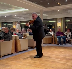 Evening Entertainment from Bratislava Violinist